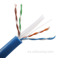 Cable de alta calidad de 500MHz Pass 8000Test CAT6A UTP